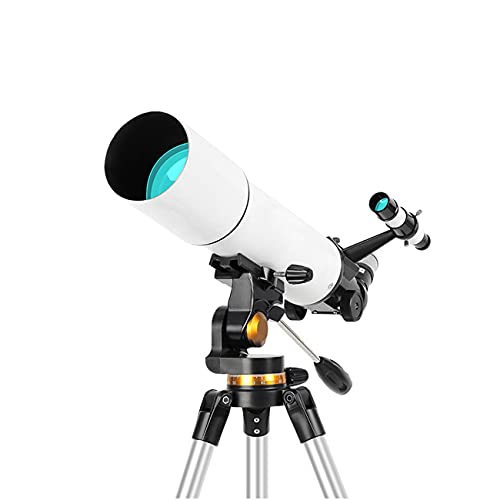 Spacmirrors Teleskope für die Astronomie, 80-mm-Refraktor, schwaches Licht, wasserdichtes HD-Teleskop, Reiseteleskop mit Tragetasche – ideales Teleskop für Anfänger