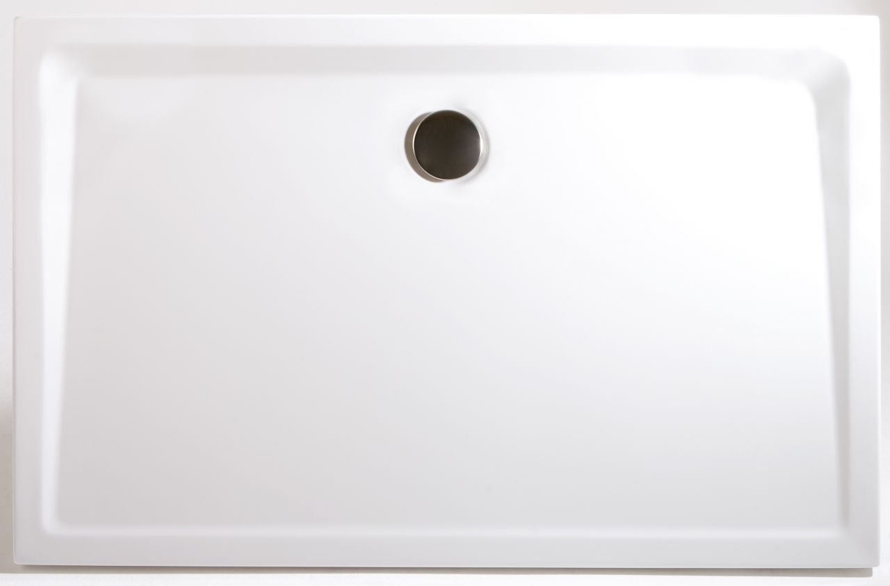 Schulte Duschwanne Sanitär-Acryl 80 x 160 cm alpinweiß