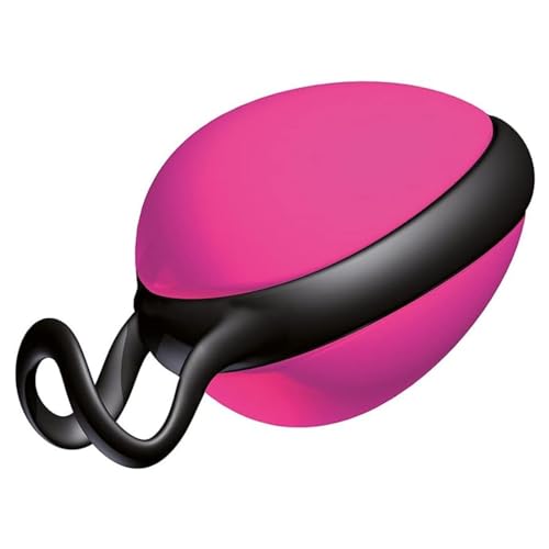 JOYDIVISION Joyballs Secret Single - Liebeskugel Pink I Vaginalkugel für Beckenbodenfitness I Lustkugel aus Silikomed/TPE I Kompatibel mit wasser- & silikonbasierten Gleitmitteln