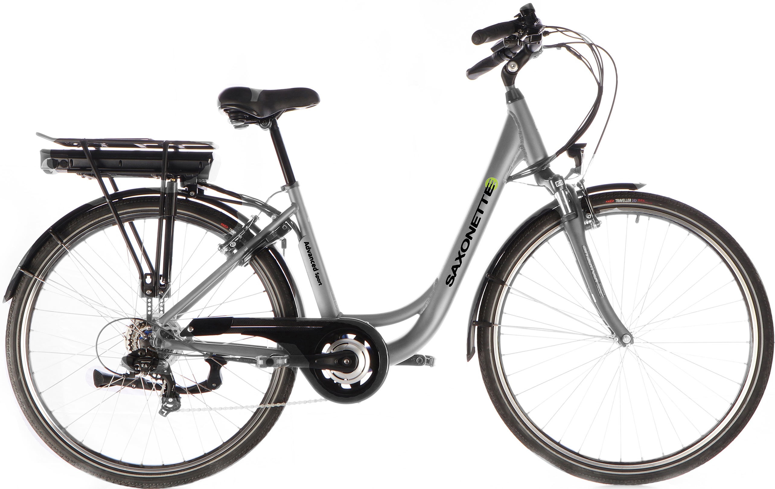 SAXONETTE E-Bike "Saxonette Advanced Sport", 7 Gang, Heckmotor 250 W, (mit Akku-Ladegerät)