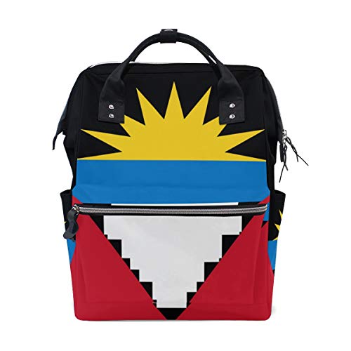 Antigua und Barbuda Flag Mommy Bags Muttertasche Wickeltasche Daypack Wickeltasche für Babypflege