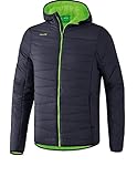 Erima Steppjacke schwarz/dunkelgrau Xl