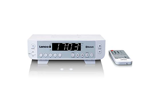Lenco KCR-100 Küchenradio UKW Bluetooth® Silber