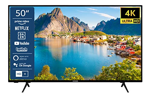 Telefunken XU43K700 43 Zoll Fernseher / Smart TV (4K Ultra HD, HDR Dolby Vision, Triple-Tuner) - 6 Monate HD+ inklusive