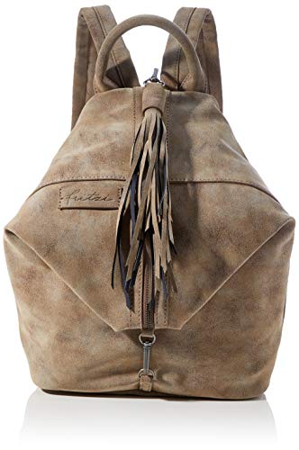Fritzi aus Preussen Damen Fritzi Marit Backpack medium Rucksack, Old Wood, One Size