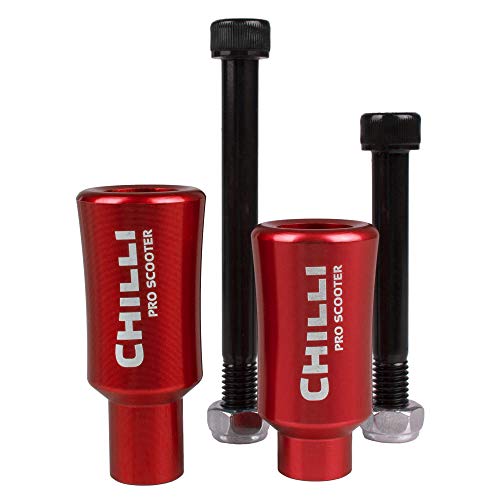 Chilli Pro Stunt Scooter Pegs Freestyle C1,C5,Y5 Rot