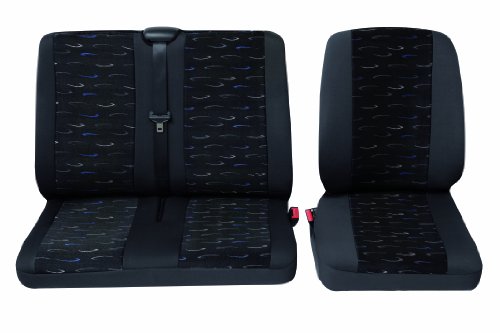 Cartrend 79-4020-01 Sprint Sitzbezug-Komplettset für Kleintransporter