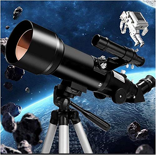 Entry-Level Astronomical Telescope,telescopes for Astronomy Beginners,Kids Telescope,70mm Aperture 400mm AZ Mount Refractor Telescope,The (Color : Package 3) (Package 2) WgGUIF