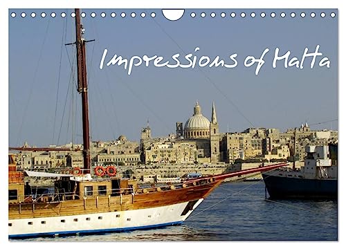 Impressions of Malta (Wandkalender 2024 DIN A4 quer), CALVENDO Monatskalender