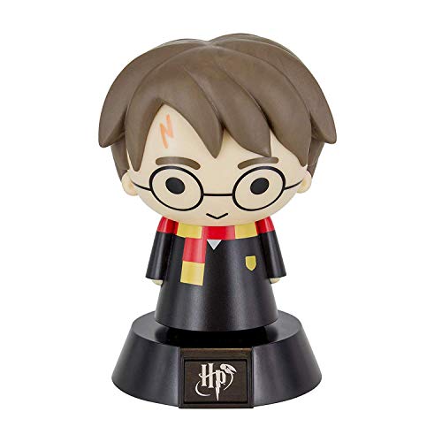 Paladone Harry Potter Mini Leuchte Harry Potter schwarz/hautfarben/braun, bedruckt, aus Kunststoff, in Geschenkverpackung.