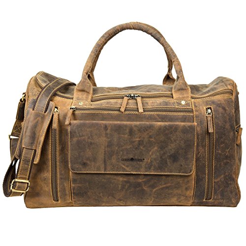 Green Burry Traveller Leder Vintage Brown