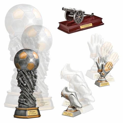 JSSC Neugart GmbH Pokalserie: Weltpokal, Siegerpokal, Bester Spieler, Bester Torwart, Torjägerkanone für Fußball (Serie A, kleine Pokale)