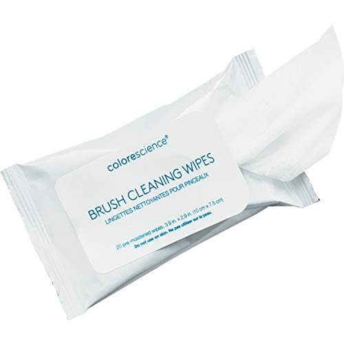 Colorescience Brush Cleaning Wipes, 20 ct