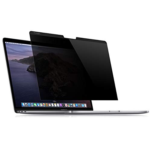 Kensington K64490WW Laptop Blickschutzfilter (für Apple MacBook Pro 13 Zoll, Reduzierung von Blendwirkung und blauem Licht, Nahtlose Befestigung an MacBook Bildschirmen, GDPR-konform)