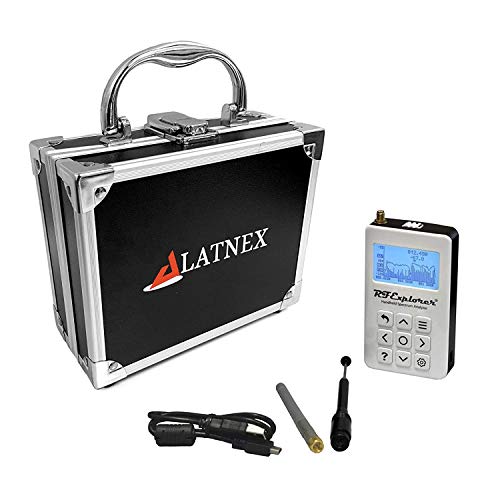 LATNEX Spektrumanalysator RF Explorer WSUB1G Plus Slim mit Aluminium-Tragetasche