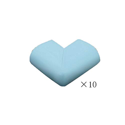 AnSafe Tischkantenschutz (10 Packungen), for Glasecken Kindersicherheit Schutz U-Typ (12 Farben Optional) (Color : Light blue)