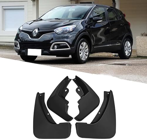 4 Stück Auto Schmutzfänger für Renault Captur 2013-2018, Schmutzfänger Schlamm spritzwassergeschützte Platte Spritzschutz Kotflügel
