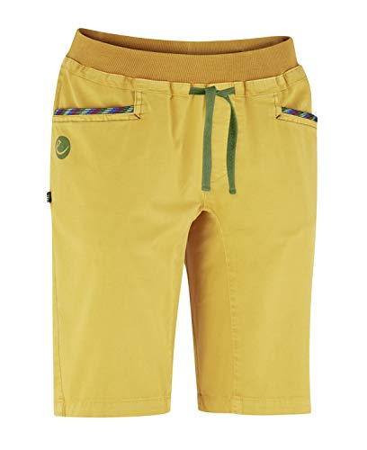EDELRID Damen Glory Shorts, Golden Yellow, XL