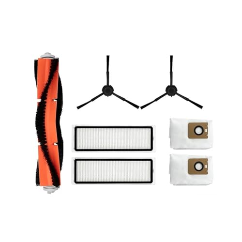 Filter-Staubbeutel, kompatibel mit Z10 Pro, L10 Plus, D10 Plus, Zubehör, Mopptuch, Hauptseitenbürste, Staubsauger-Ersatzteile for Zuhause (Color : 7pcs 2)