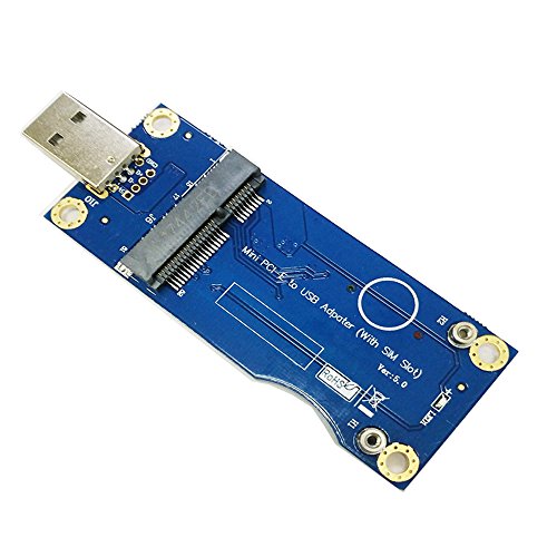 LeHang Mini PCI-E zu USB Adapter Mit SIM Karten Slot für WWAN/LTE Modul (Industriequalität)