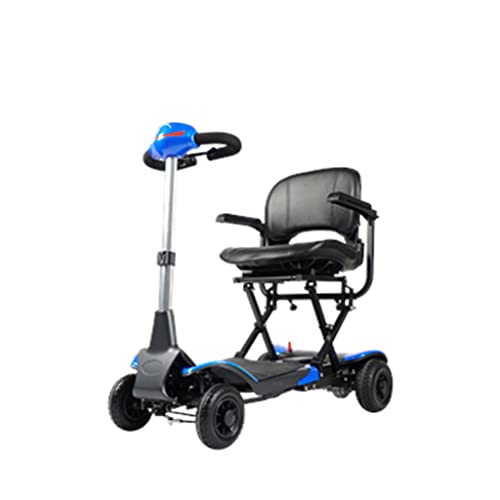 rollstuhl mode Elektrischer Rollstuhl-Mobilitäts-Scooter für ältere Menschen, vierrädriges Batterieauto für Behinderte, motorunterstütztes Zusammenklappen rollstuhl geschenk