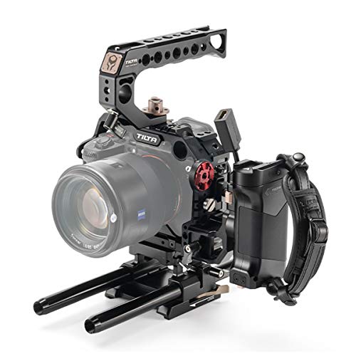 (Black) TILTA TA-T18-E-B Pro Kit Camera Cage für Sony Alpha 7S III / A7S III / A7S3 Kamera Käfig Tiltaing Rig Kit E