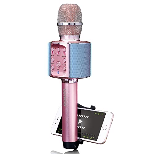 Lenco BMC-090PI Bluetooth® Lautsprecher AUX, inkl. Halterung Pink