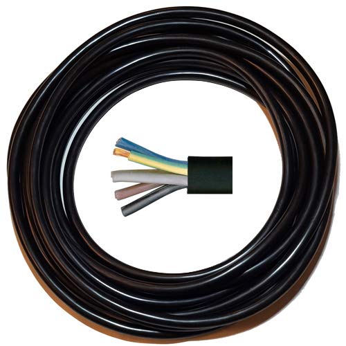 10m Neopren Kabel für Klimaanlage 10m x 5x1-5mm² Klimagerät Verlängerungskabel (10m Kabel 5x1,5mm²)