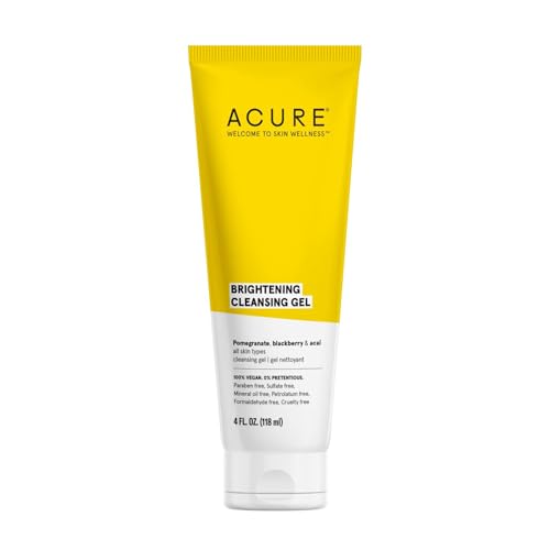 Acure Organics, Facial Cleanser, SuperFruit + Chlorella Growth Factor, 4 oz (120 ml)