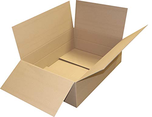 5 St. Versandkartons 800 x 600 x 260 mit Zusatzriller Versandverpackung 80 x 60 x 26 Faltschachtel, Box