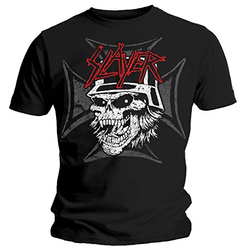 T-Shirt (Unisex L)Graphic Skull Black