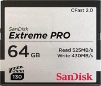 Sandisk cfast 2.0 vpg130 256gb extreme pro sdcfsp-256g-g46d