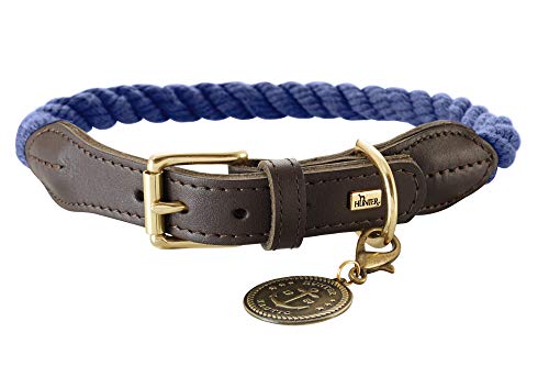 Hunter Hundehalsband List, dunkelblau, Größe 57 - 65 cm