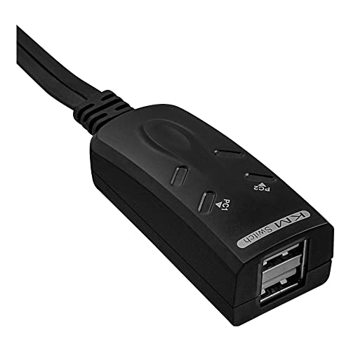 InLine 60603I 2-er PC USB Km-Umschalter für Tastatur/Maus