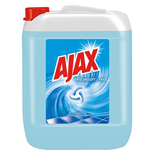 Ajax Allzweckreiniger Frischeduft, 1 x 10l - Haushaltsreiniger für Sauberkeit & Frische, ideal für Büro, Betrieb, Praxis oder zu Hause, im praktischen Kanister
