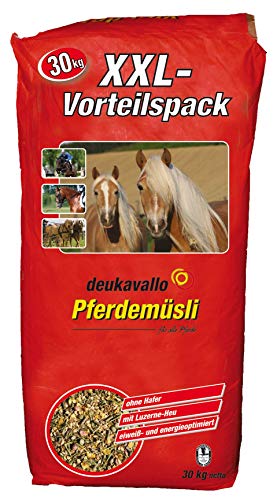 Deukavallo Pferdemüsli XXL + Zugabe Apfel