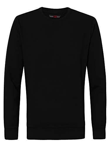 Petrol Industries - Herren Essential Crewneck Sweat - Sweatshirt Herren - Pullover - M - Black