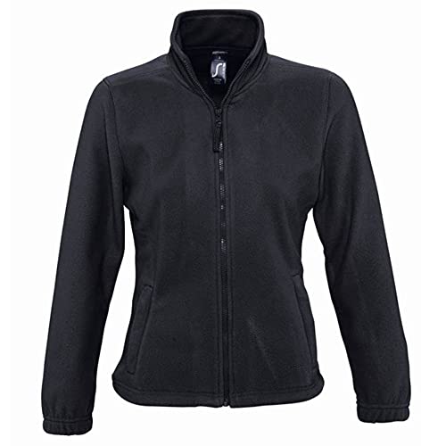 SOLS Damen North Fleece-Jacke mit durchgehendem Reißverschluss (2XL) (Anthrazit) XXL,Anthrazit