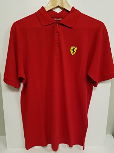 sportwear Offizieller Ferrari Polo Scuderia Rote Größe M