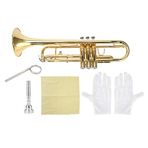 Starke und stabile B-Trompete, langlebige und schwierige Messing-Trompete, hochwertiges Messing für die Heimtrompete
