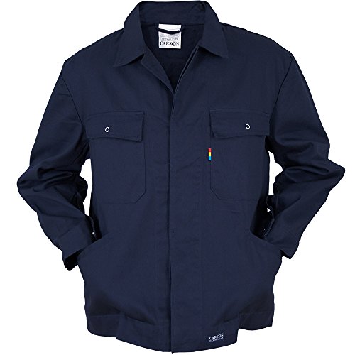 Carson Classic Workwear KTH728.HY Carson Arbeitsbundjacke aus reiner Baumwolle, Marine, 56