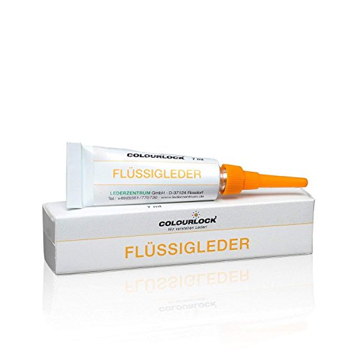 Colourlock Flüssigleder 7 ml passend für Carina Prime-Touch espresso, zum Schließen von Rissen, Brüchen und Löchern in Leder oder Kunstleder (Polstermöbel, Sofa, Sessel)