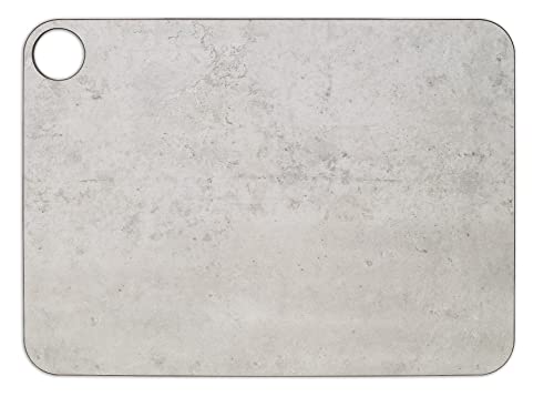 Arcos Schneidbrett - Schneidbrett - Harz und Zellulose Fiber 37,7 x 27,7 cm und 6,5 mm dicke - Farbe Weiß