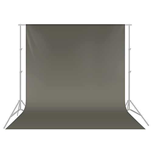 Neewer Hintergrund grau 10 x 12 ft/3 x 3,6 m Foto Studio 100% Chiffon Pure faltbar für Fotografie Video TV (grau)
