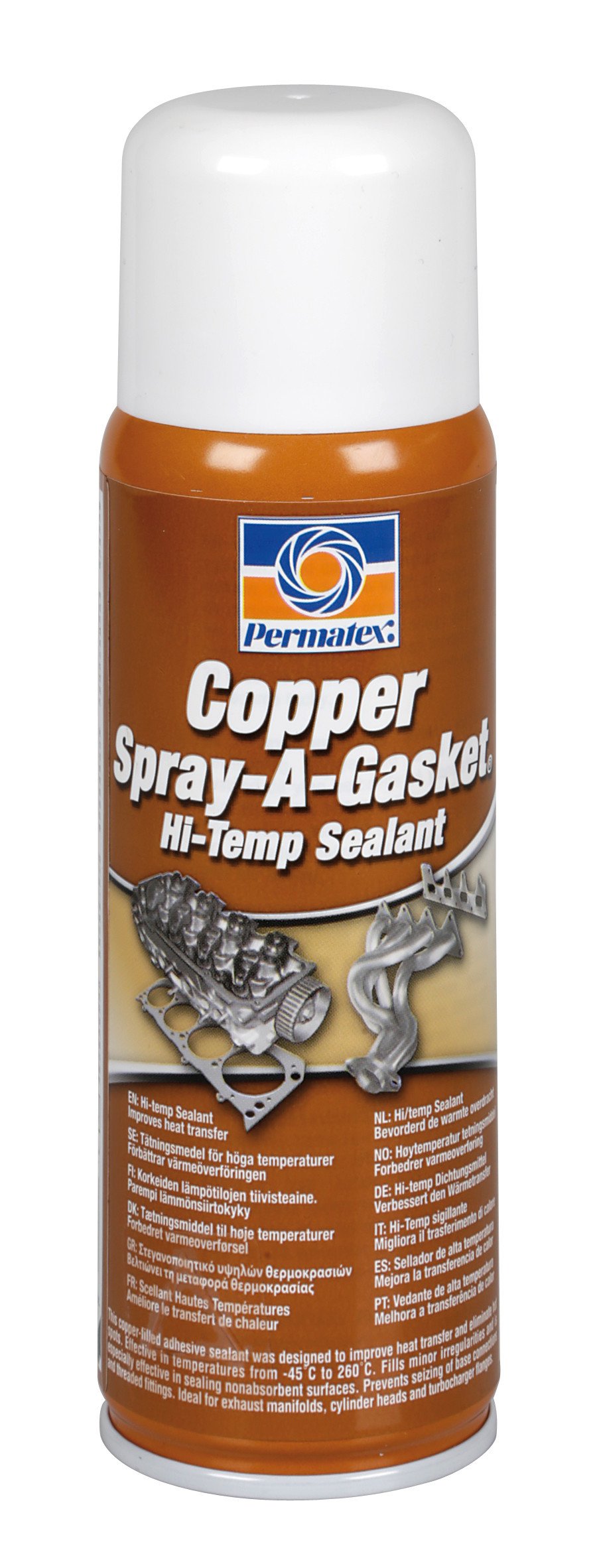 LAMPA Copper Spray-A-Gasket SELLADOR DE Juntas DE ALTA TEMPERATURA - - 331 ml.