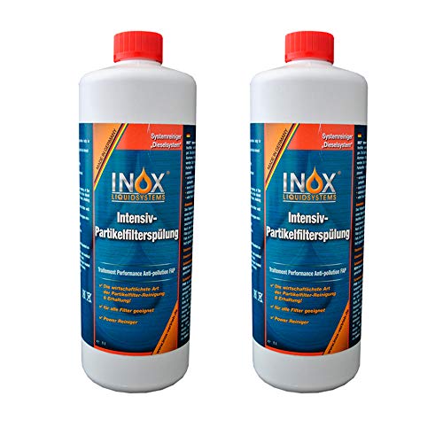 INOX® Intensiv Dieselpartikelfilter-Spülung, 2 x 1 Liter - Additiv für alle Dieselsysteme mit Partikelfilter