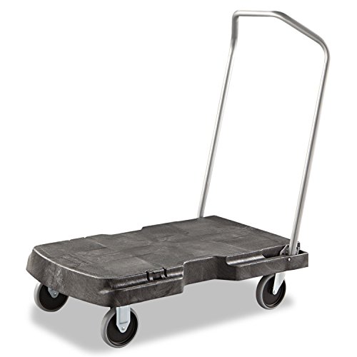 Rubbermaid Commercial Products Triple Trolley - Black