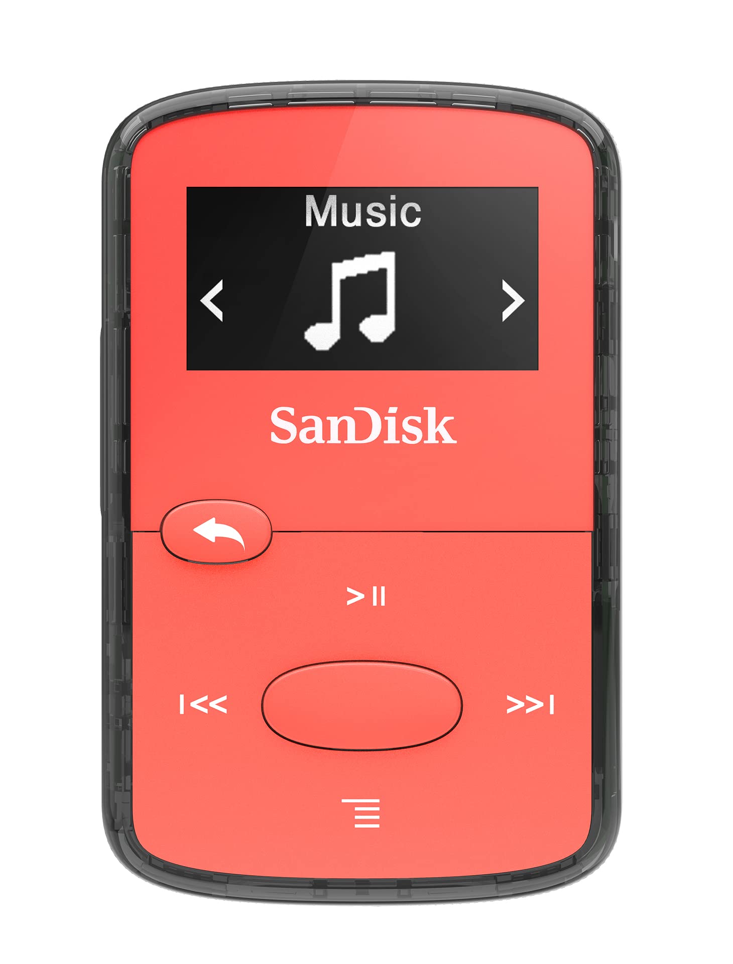 SanDisk Clip Jam 8GB MP3 Player - Red