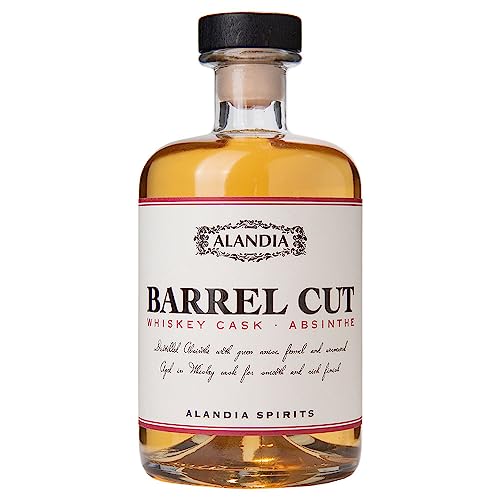 Absinth Barrel Cut | Fassgereift im Bourbon-Fass | Wie einen Whisky trinken | 42% Vol. | (1x 0,5 l)
