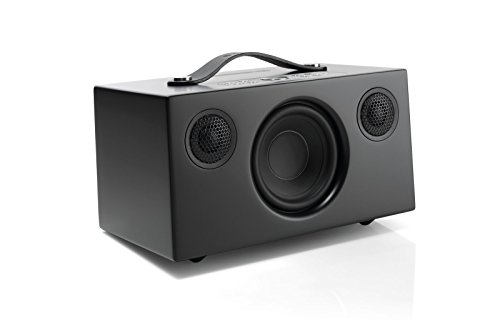 Audio Pro Addon C5A - Tragbarer Multiroom Lautsprecher mit Voice Control Amazon Alexa - Kabelloser Smart Speaker mit App - Bluetooth & WiFi Verbindung - Schwarz